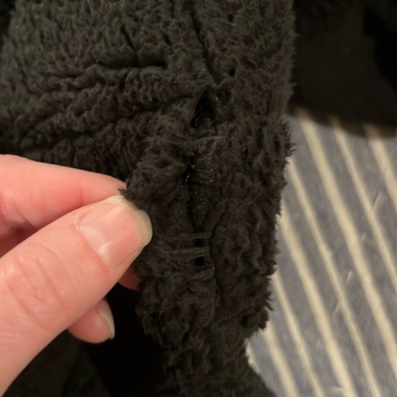 The North Face Tundra 200 Fleece Half Zip Pullover Size M Black - Picture 11 of 13